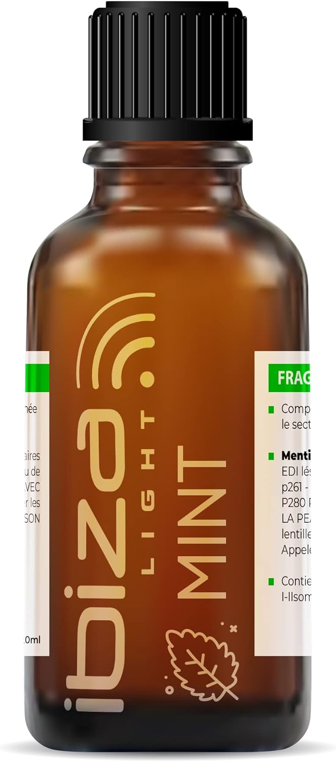 PARFUM LIQUIDE À FUMÉE MENTHE IBIZA SMOKE-MINT