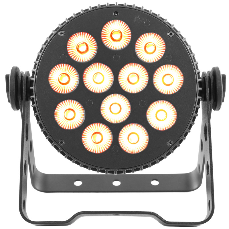 PAR À LED 12X10W 4 EN 1 120 WATTS DMX MAC MAH SILENTPAR12X10-4EN1