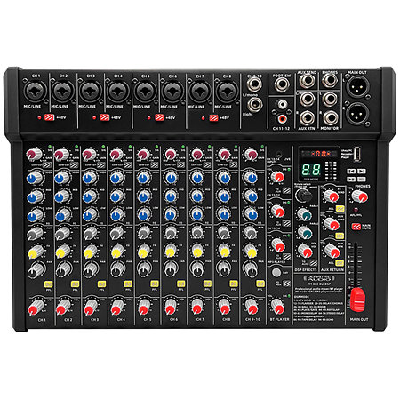 MIXAGE 14 CANAUX USB DSP BLUETOOTH DEFINITIVE AUDIO TM833BU-DSP