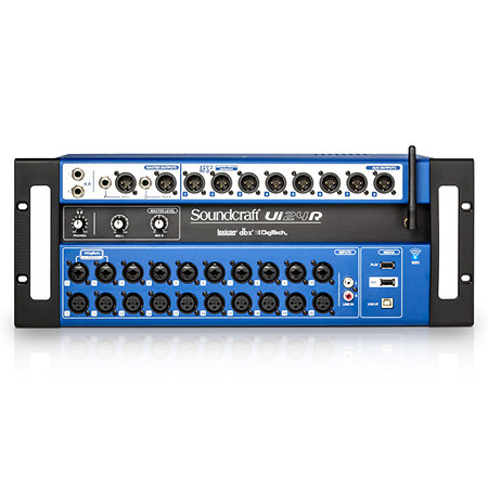 MIXAGE NUMÉRIQUES 24 CANAUX EN RACK SOUNDCRAFT UI24R