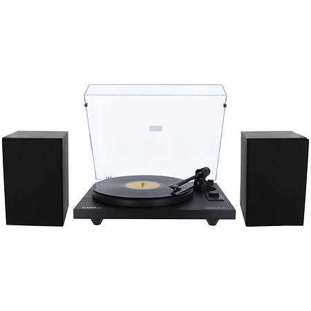 PACK PLATINE VINYLE USB BLUETHOOTH + 2 ENCEINTES ENOVA HIFI VISION2-SETBLACK