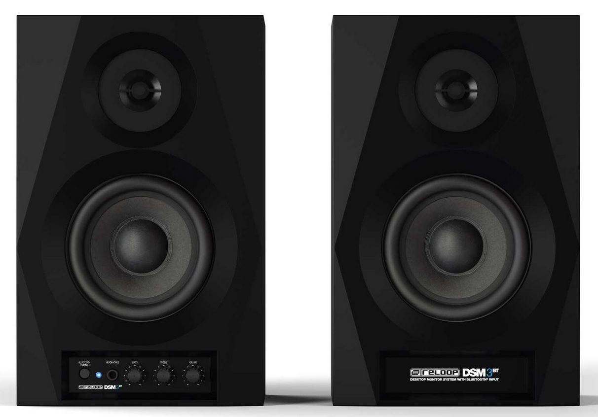 ENCEINTE MONITORING 5\'\' BLUETOOTH 2X 20W RMS RELOOP DSM3-BT