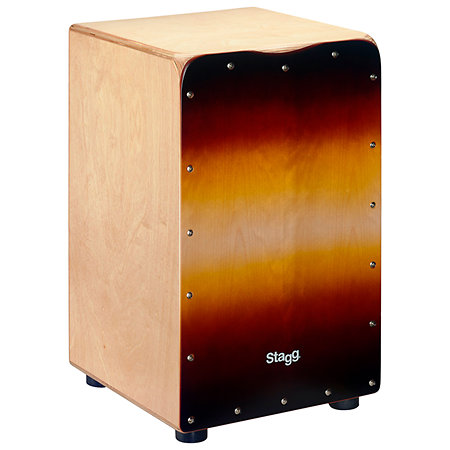 CAJON DE TAILLE STANDARD EN BOULEAU STAGG CAJ-50M-SB