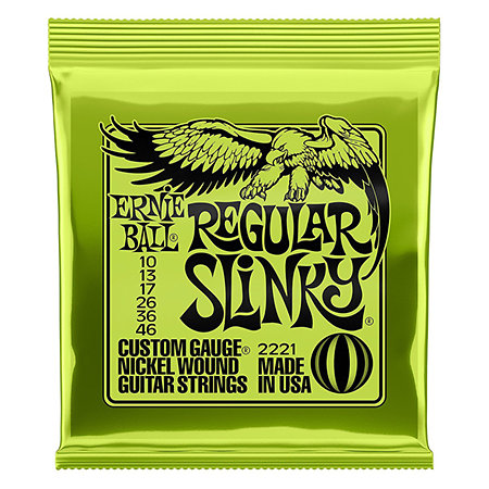 JEU DE CORDE GUITARE ELECTRIQUE 10/46 ERNIE BALL 2021CEB