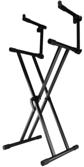 DOUBLE SUPPORT POUR 2 CLAVIERS IBIZA SOUND SK003