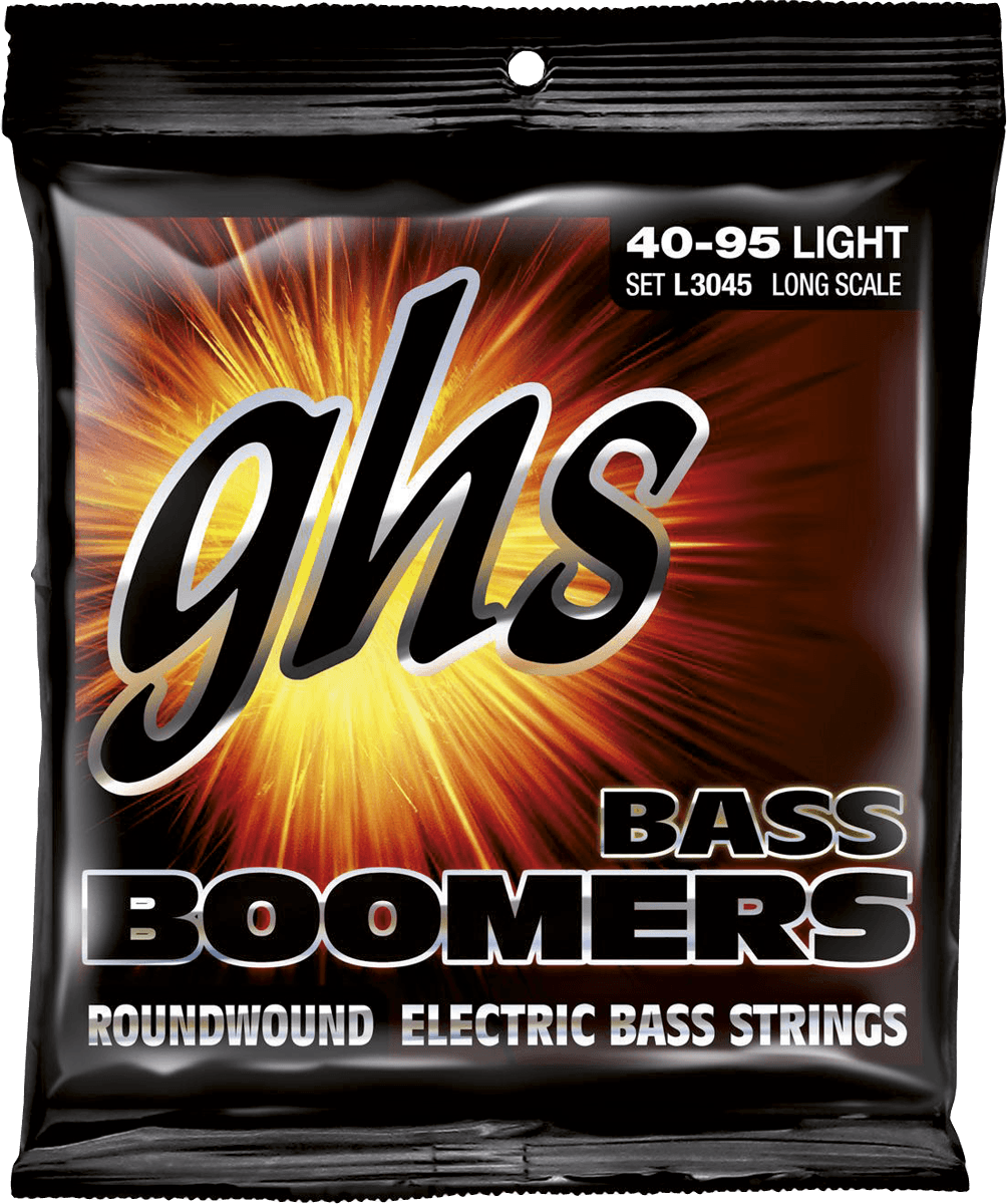 JEU DE CORDE GUITARE BASSES EXTRA LONGUE SCALE 40/55/75/95 GHS 3045LPLUS