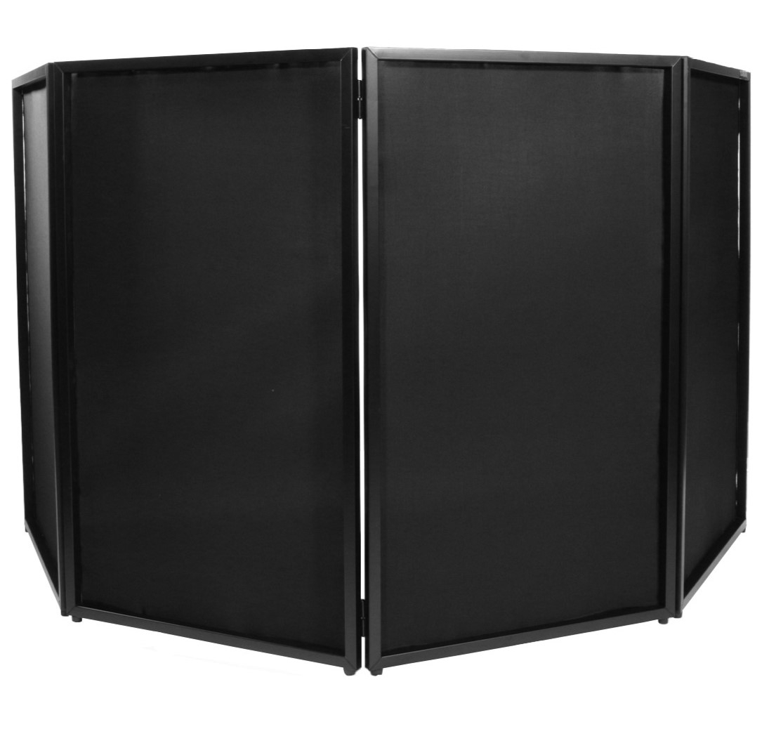 KIT DE PANNEAU DJ NOIR 120 CM + 2 LYCRAS + HOUSSES YOURBAN DJ-PANEL120BLACK
