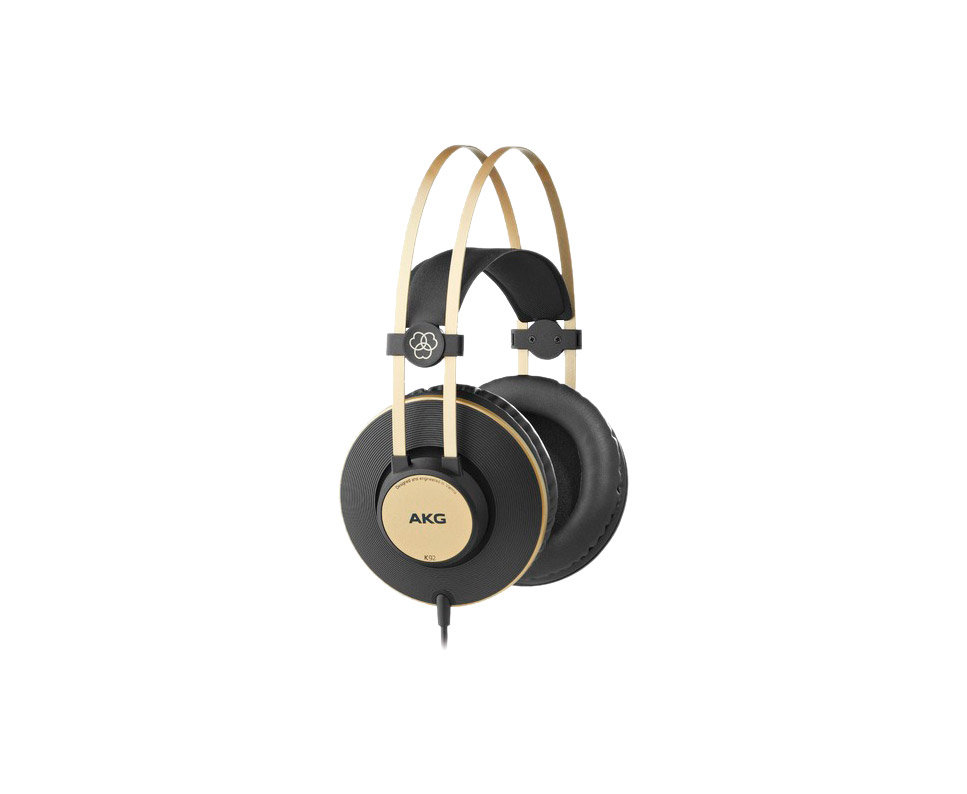 CASQUE DJ NOIR AVEC CABLE SPIRALE INCLUS AKG K92
