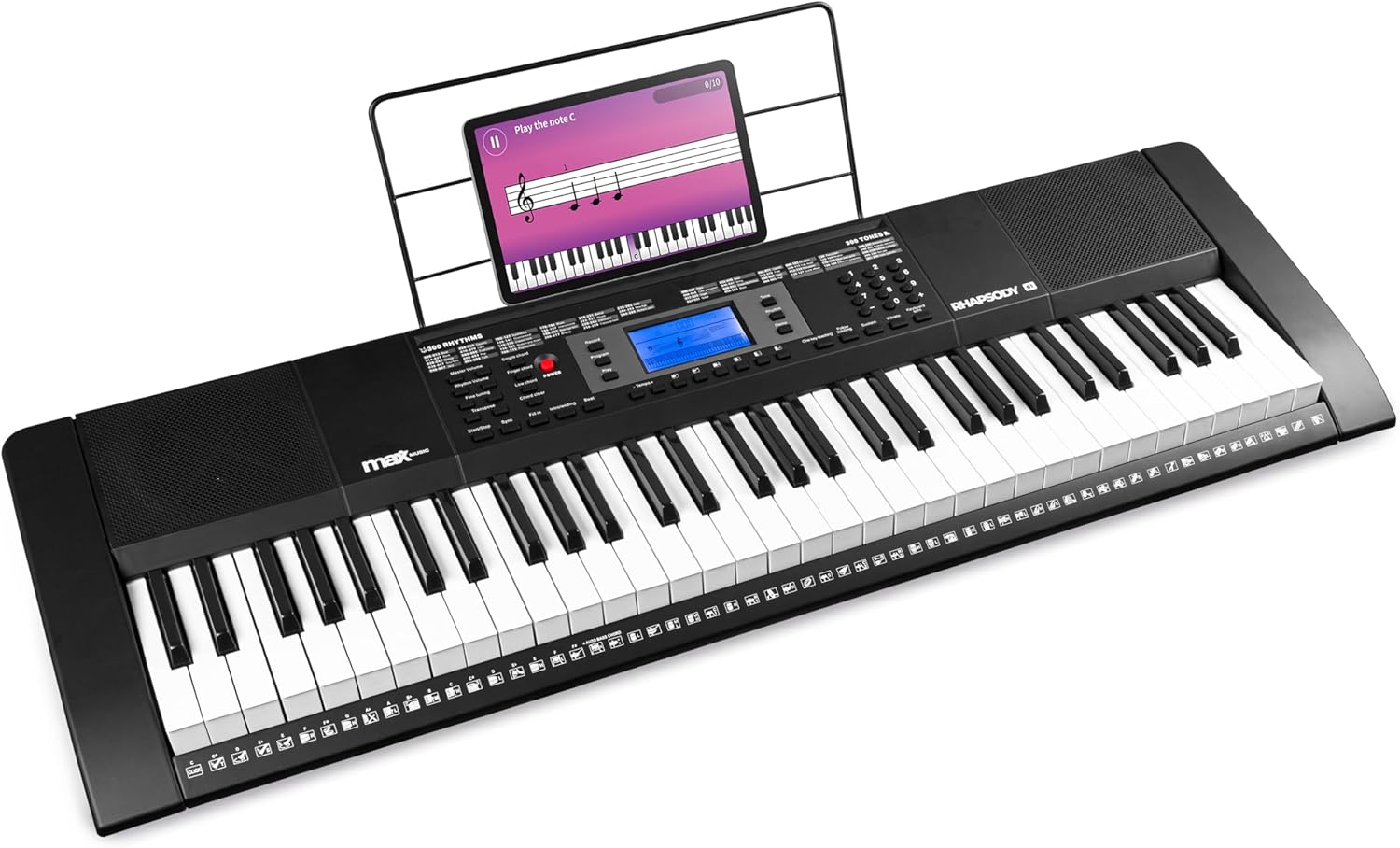 PIANO ELECTRONIQUE 61 TOUCHES 300RYTHMES 50 MORCEAUX EN DEMOS MAX RHAPSODY61-SEUL