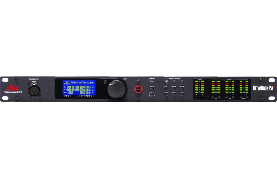 PROCESSEUR NUMERIQUE 2X6 DBX DRPA2