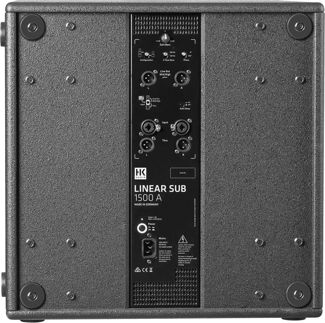 LSUB-1500A FACE ARRIERE