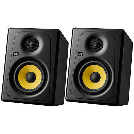 PACK DE 2 ENCEINTES MONITORING COMPACT NOIR ROKIT 60W BLUETOOTH INTEGRE
