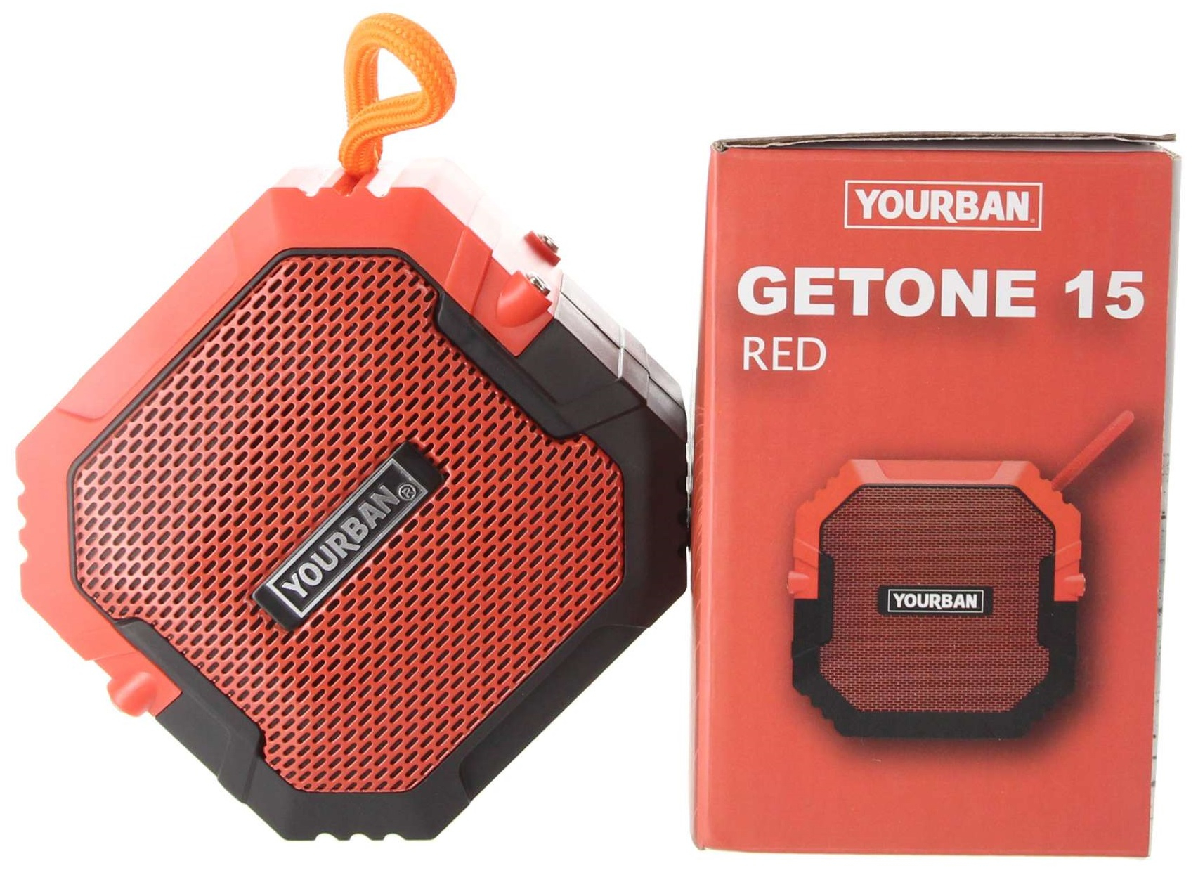 GETONE 15 Rouge - ENCEINTE NOMADE BLUETOOTH COMPACT