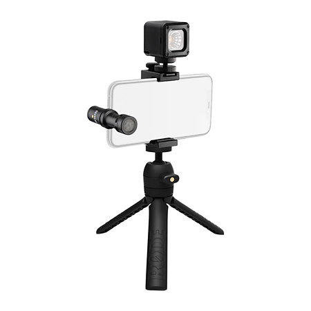 KIT RODE UNIVERSAL IOS VLOGGER POUR FILMER AVEC SON TELEPHONE IPHONE AVEC PRISE CASQUE 3MM