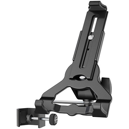 SUPPORT COMPATIBLE TABLETTE  10 \'\'A 16\'\' FIXATION PAR SERRAGE SUR TUBE