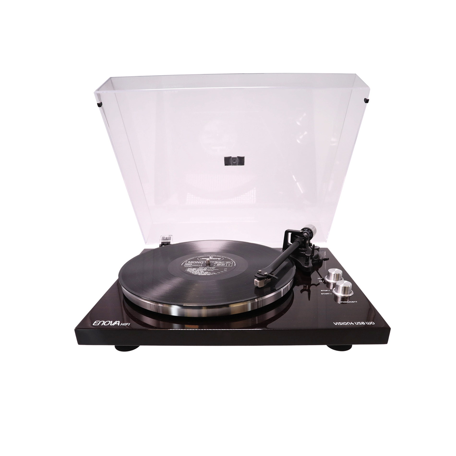 Platine vinyle hifi USB/Bluetooth - finition bois