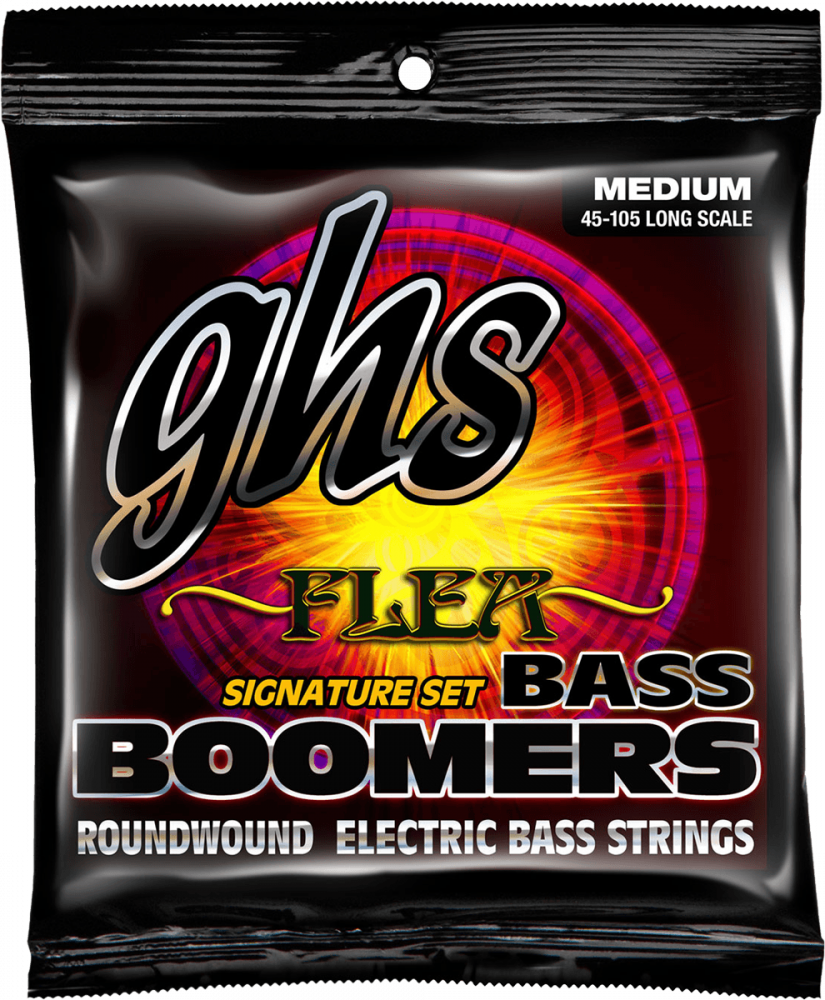 JEU DE CORDE GUITARE GHS 3045M Bass Boomers Flea Signature Medium 45-105