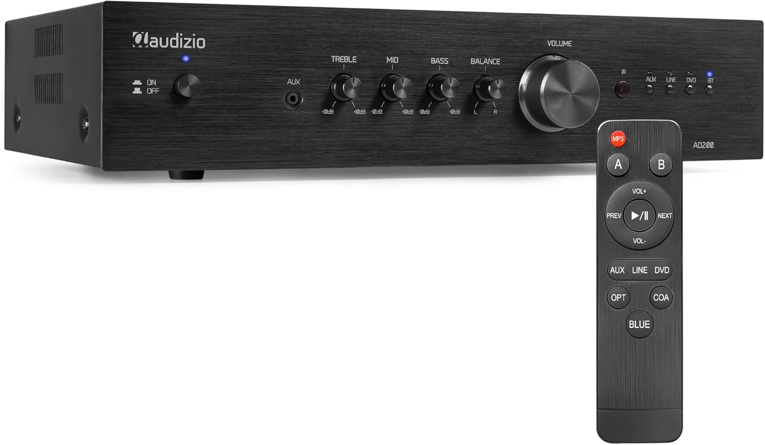 Audizio AD200B NOIR Amplificateur Hi-FI