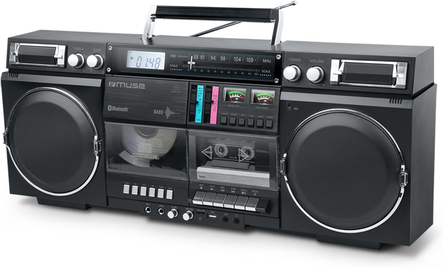 MUSE - M380GB radio cassette STYLE ANNEE 80