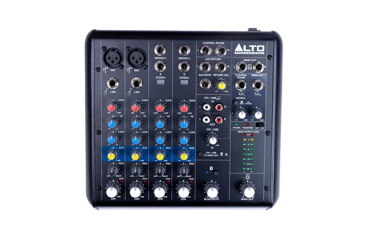 MIXAGE ANALOGIQUE USB BLUETOOTH 6 CANAUX ALTO TRUEMIX-600
