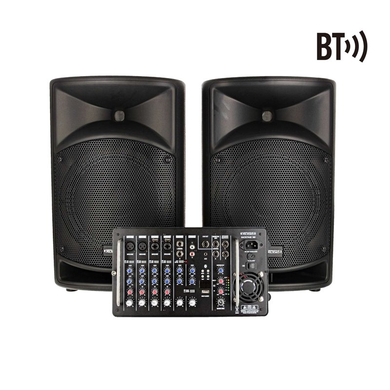 SYSTEME AMPLIFIEE + MIXER 500W DEFINITIVE AUDIO BACKSTAGE 500