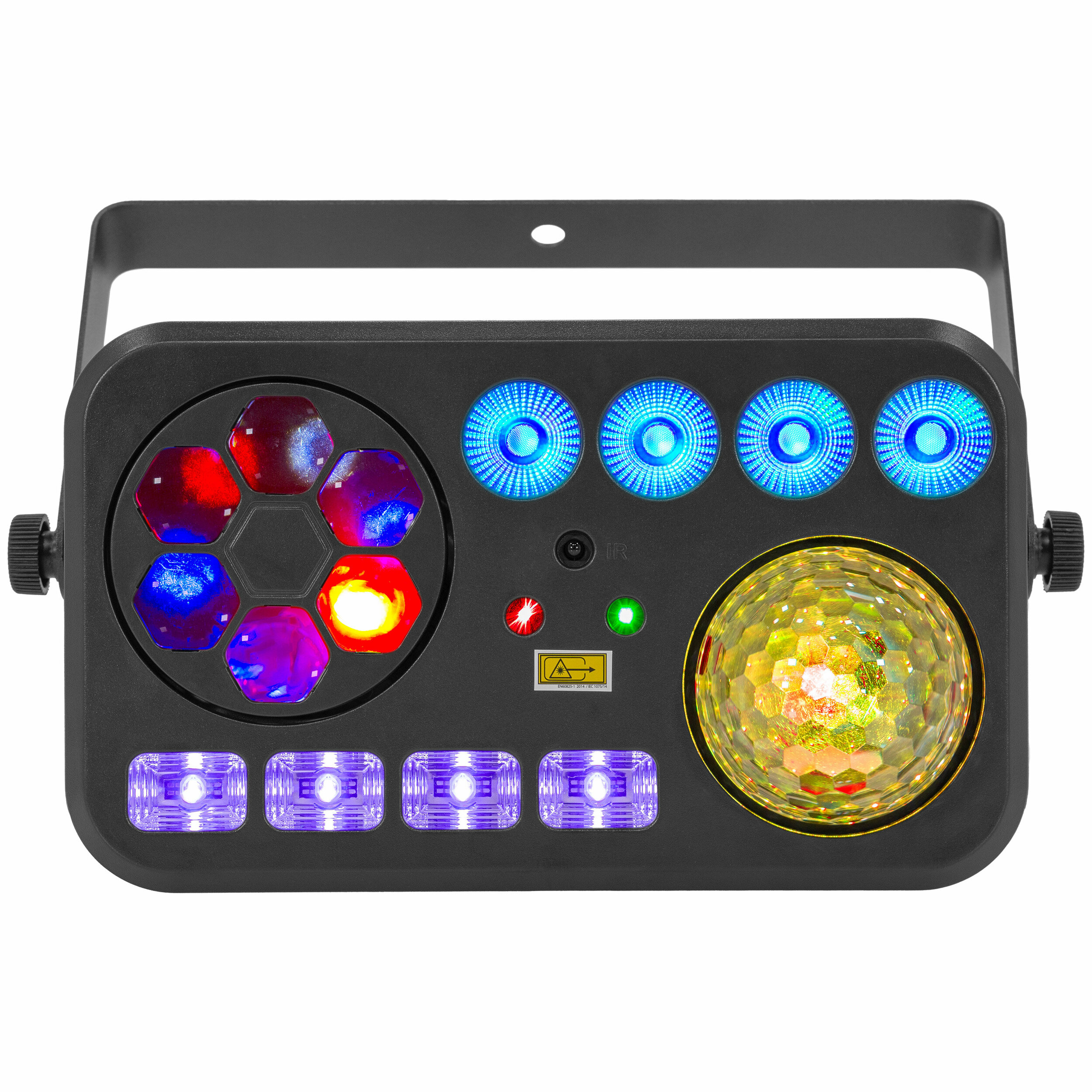 BoomTone DJ LightShow 6FX vue 6