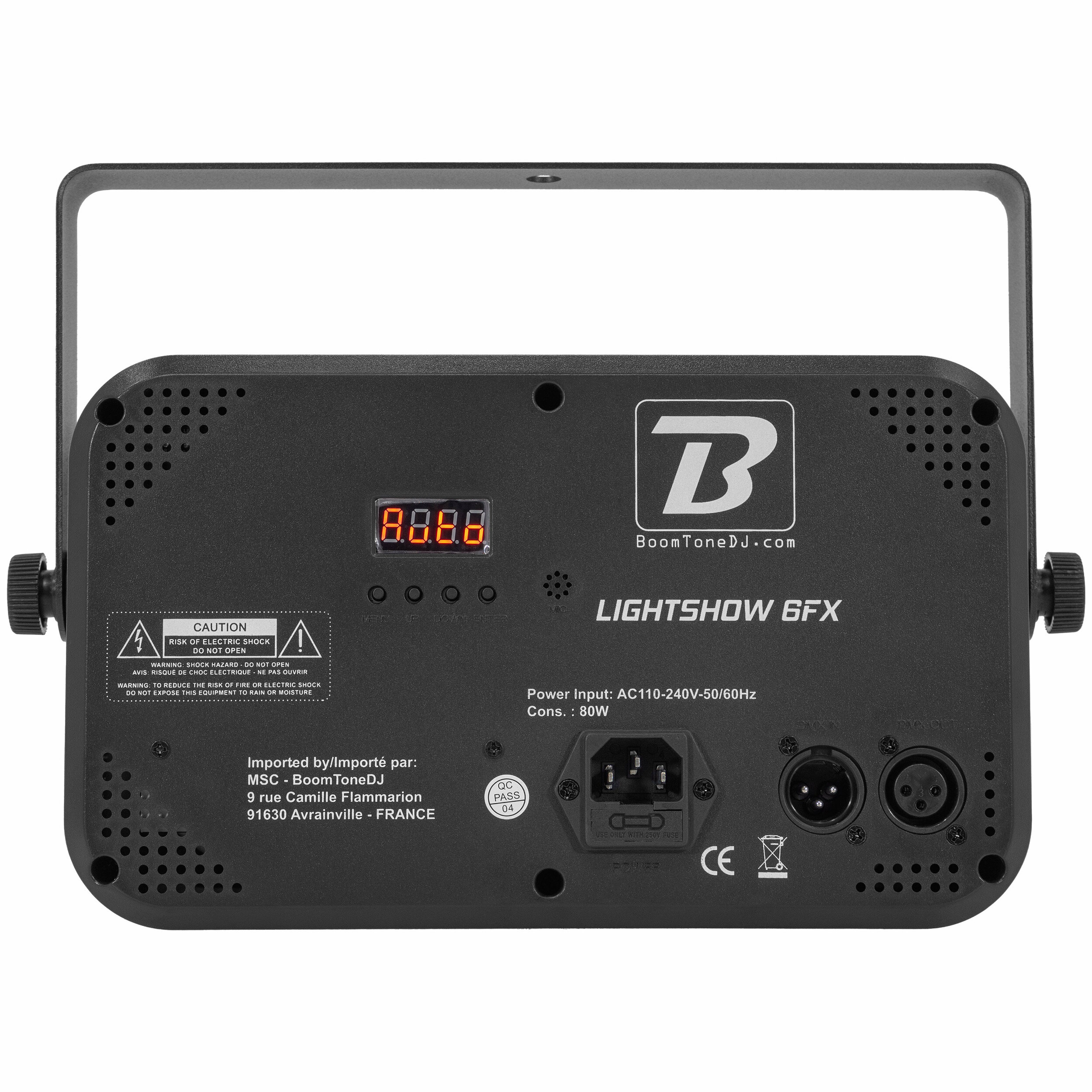 BoomTone DJ LightShow 6FX vue 7