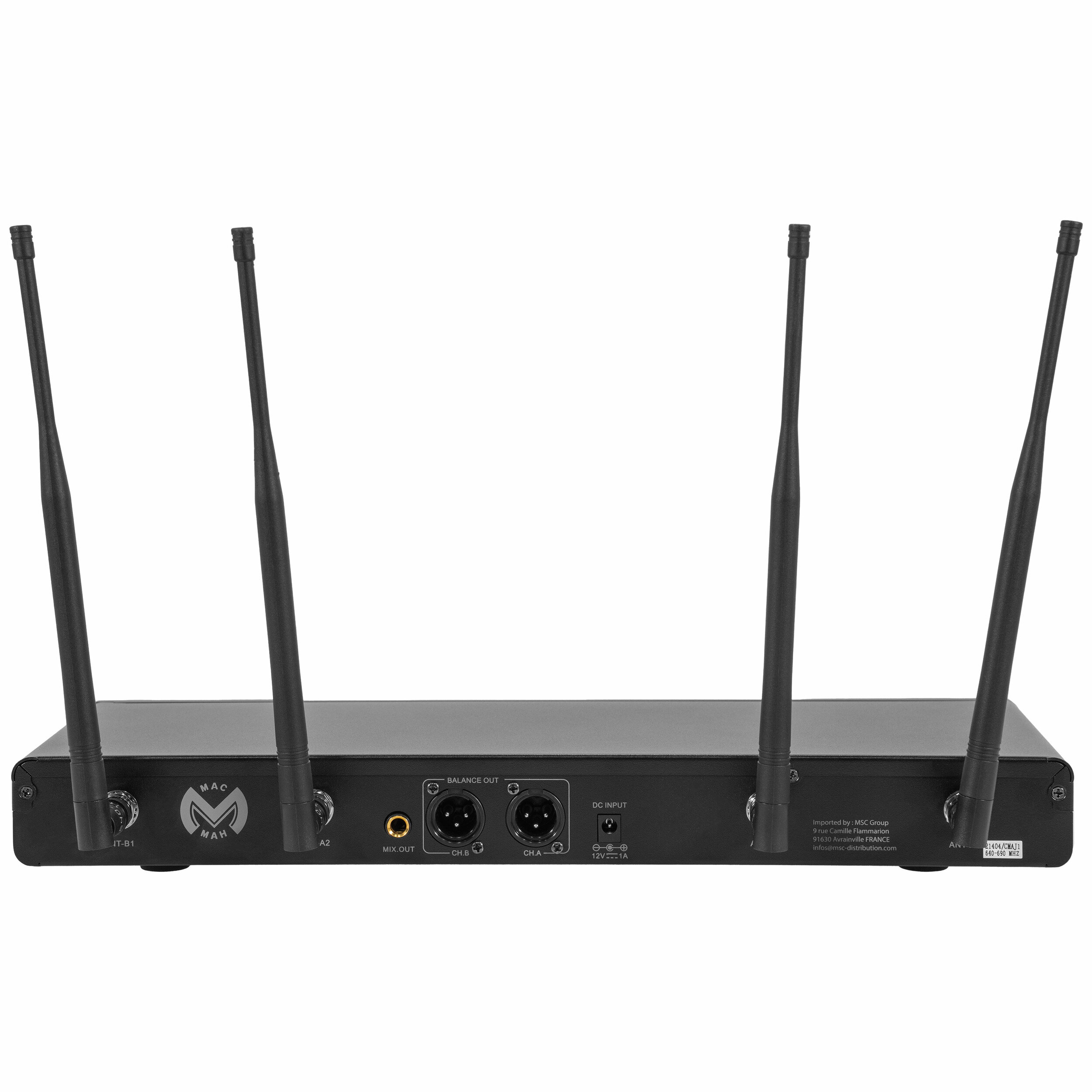 Mac Mah UHF 2000 M vue 3