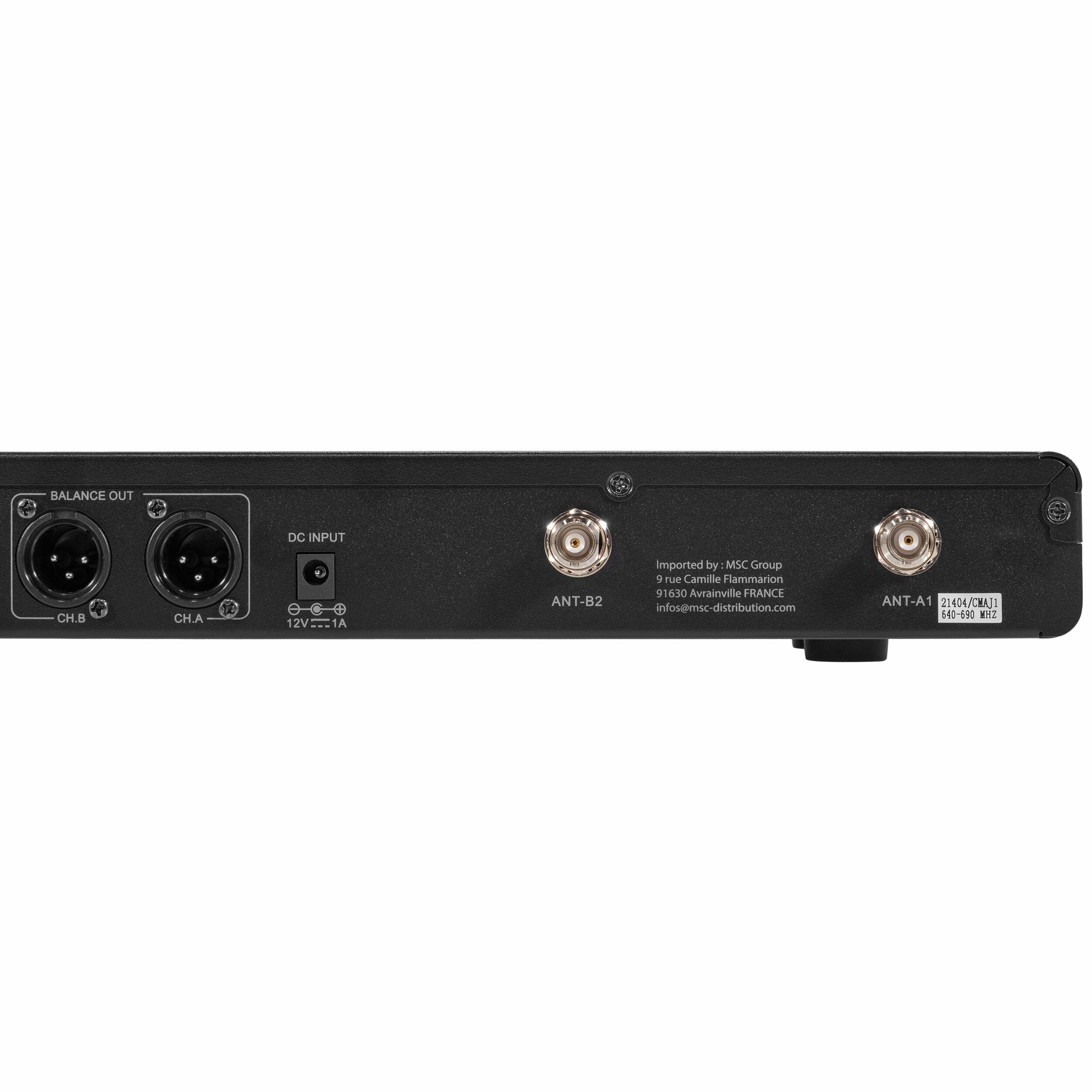 Mac Mah UHF 2000 M vue 8