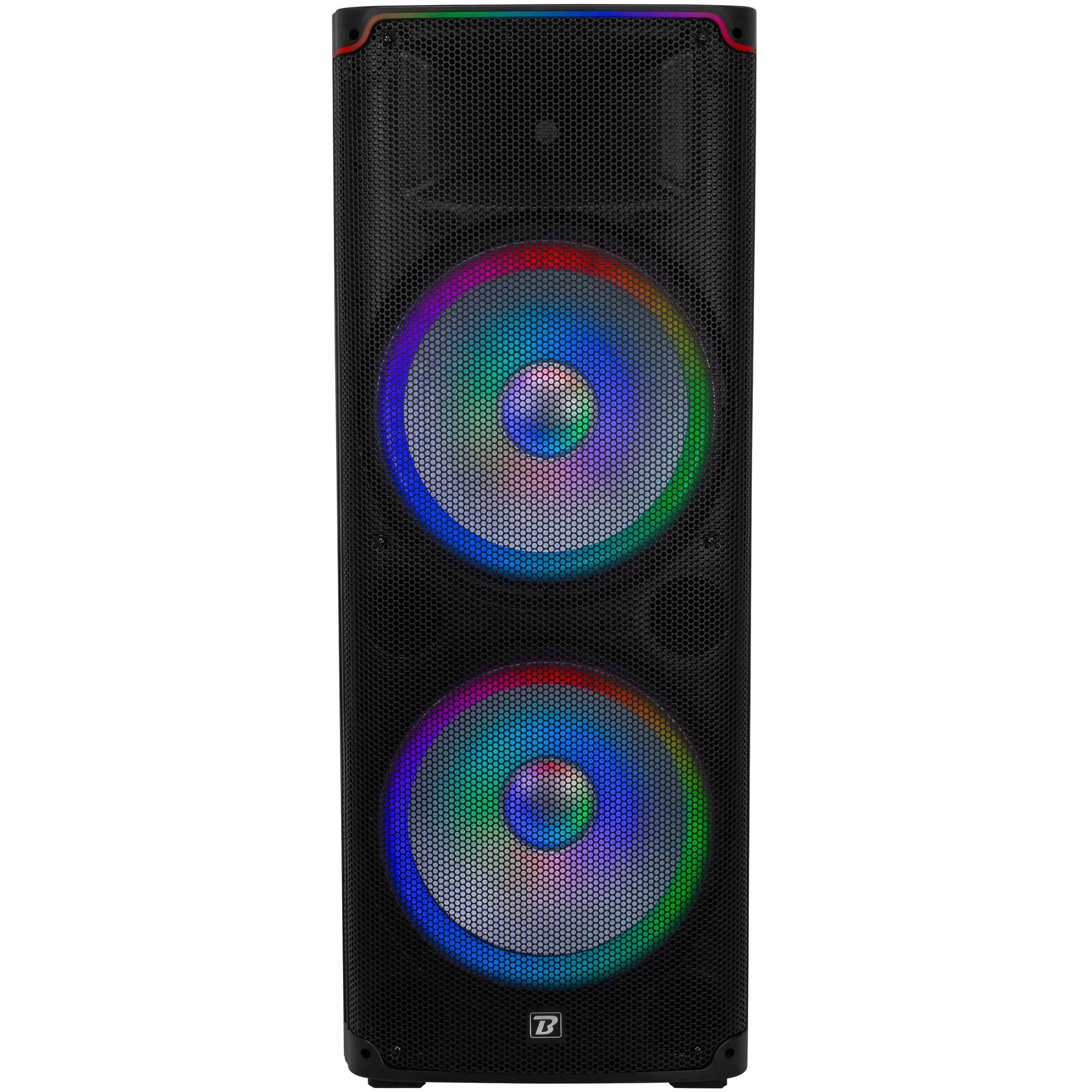 BoomTone DJ BS215A LED vue 2