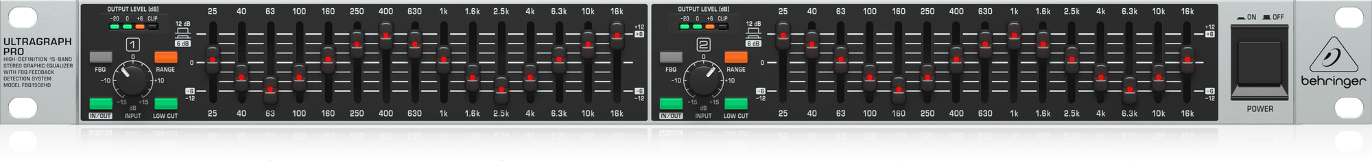 EQUALISEUR HD BEHRINGER FBQ1502HD