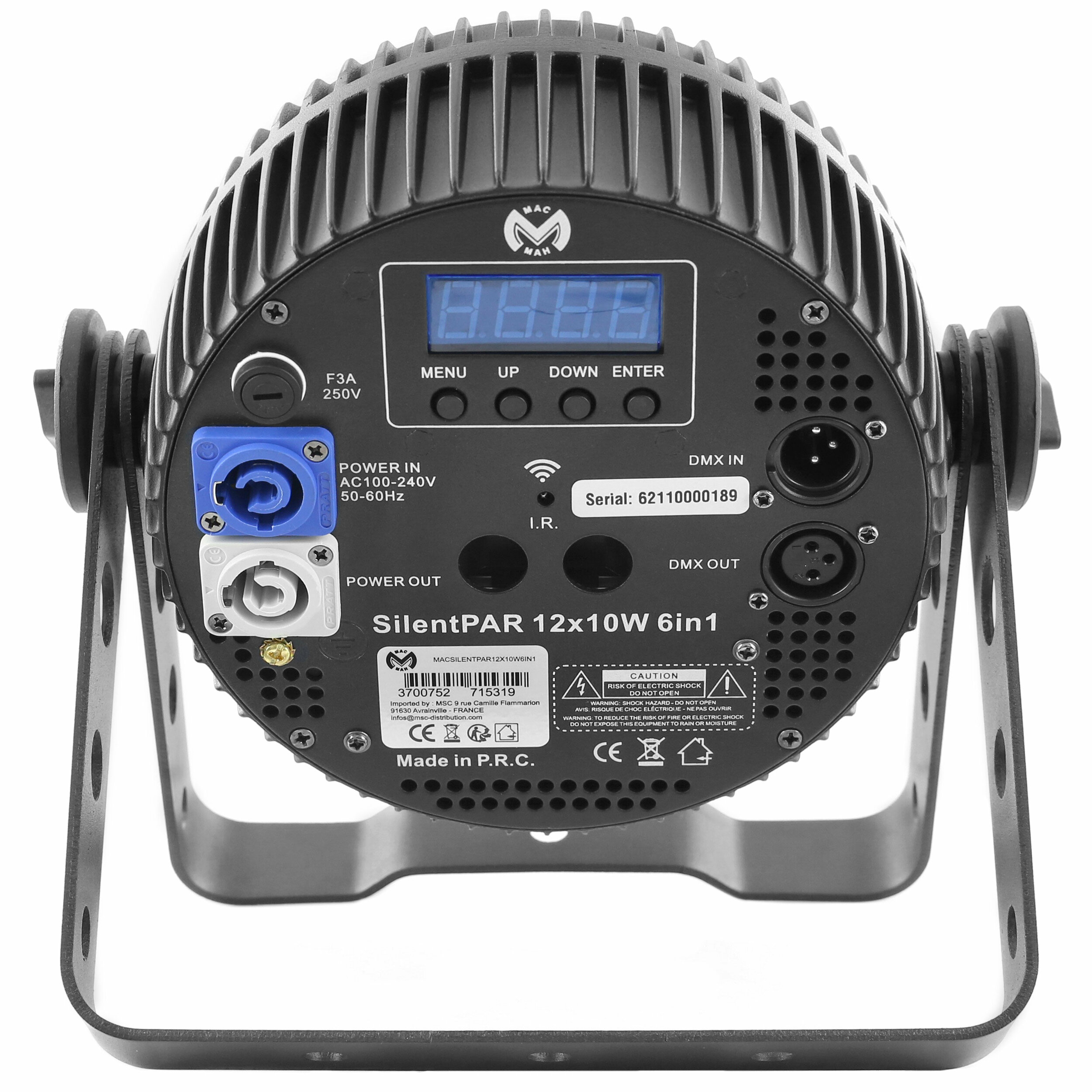 Mac Mah SilentPAR 12X10W vue 7