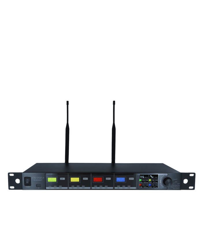 Definitive Audio - TD 400 MH/PT Système UHF True Diversity 4 canaux 2