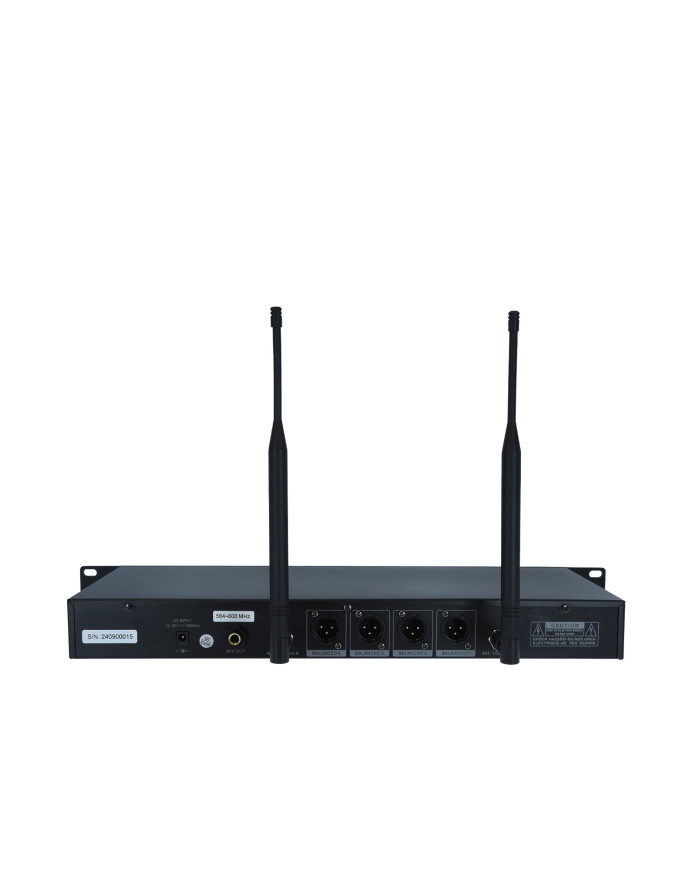 Definitive Audio - TD 400 MH/PT Système UHF True Diversity 4 canaux 3