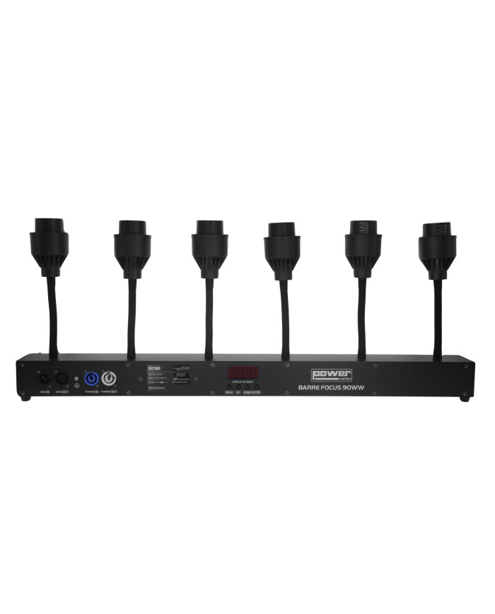 Power Lighting - BARRE FOCUS 90WW Barre 6 spots blanc chaud 7