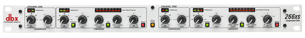 COMPRESSEUR LIMITEUR GATE STEREO DBX 266XS
