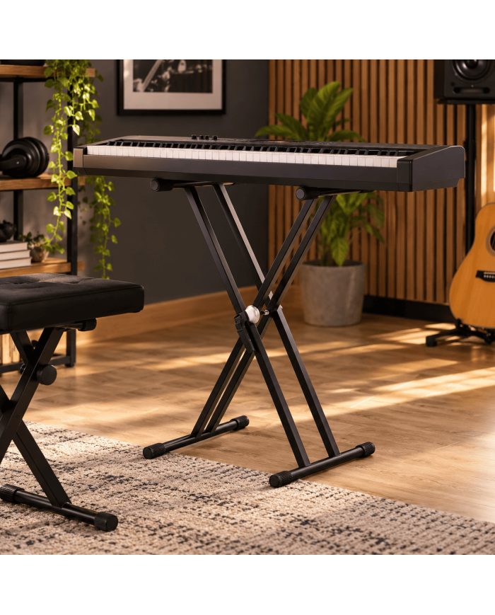 Power Acoustics - KS 006 Stand clavier en X double 2