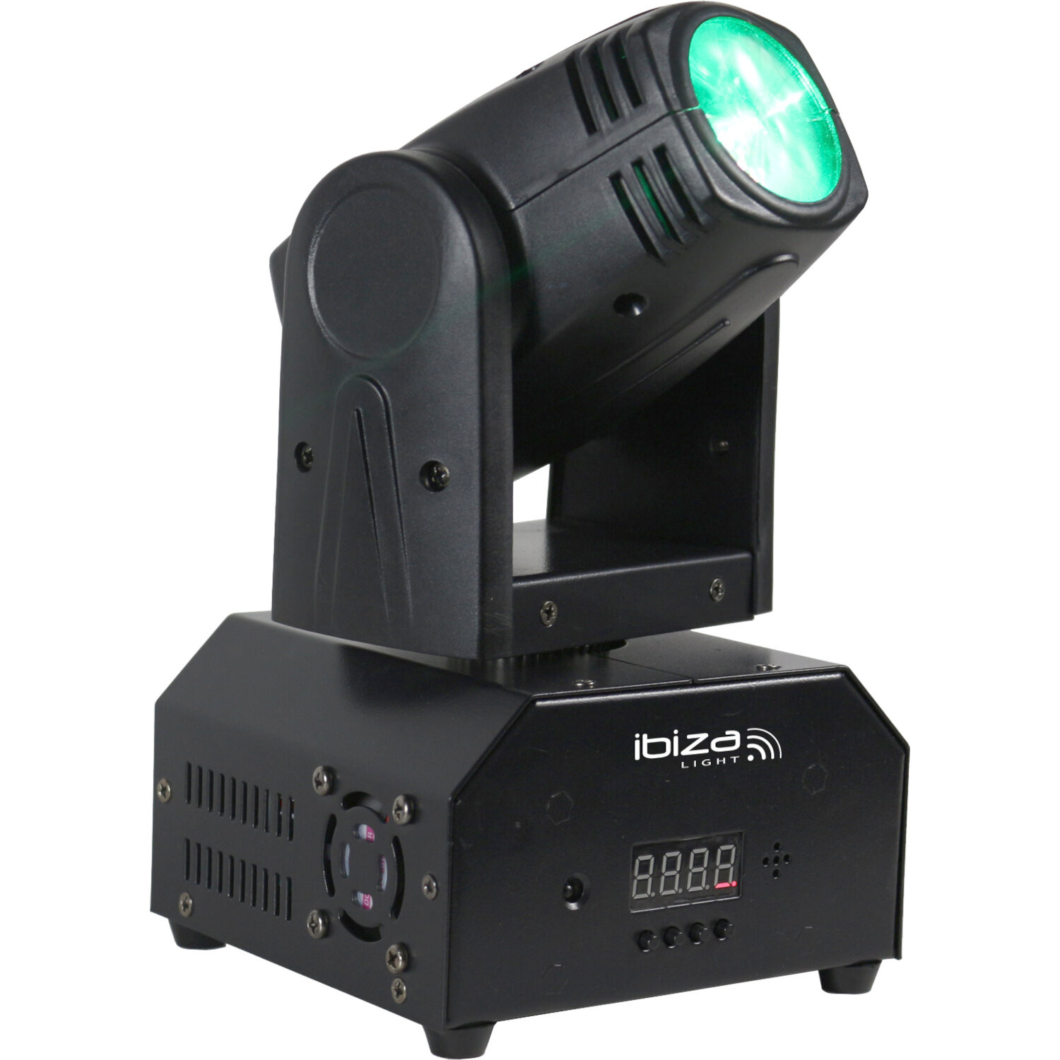 MINI LYRE COMPACT 13 CANAUX DMX 4 EN 1 IBIZA LMH250-RC