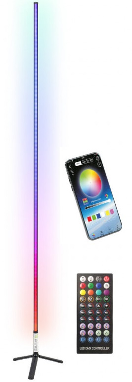 TUBE LUMINEUX RGB SUR PIED IBIL MAGIC-COLOR-STICK-BK