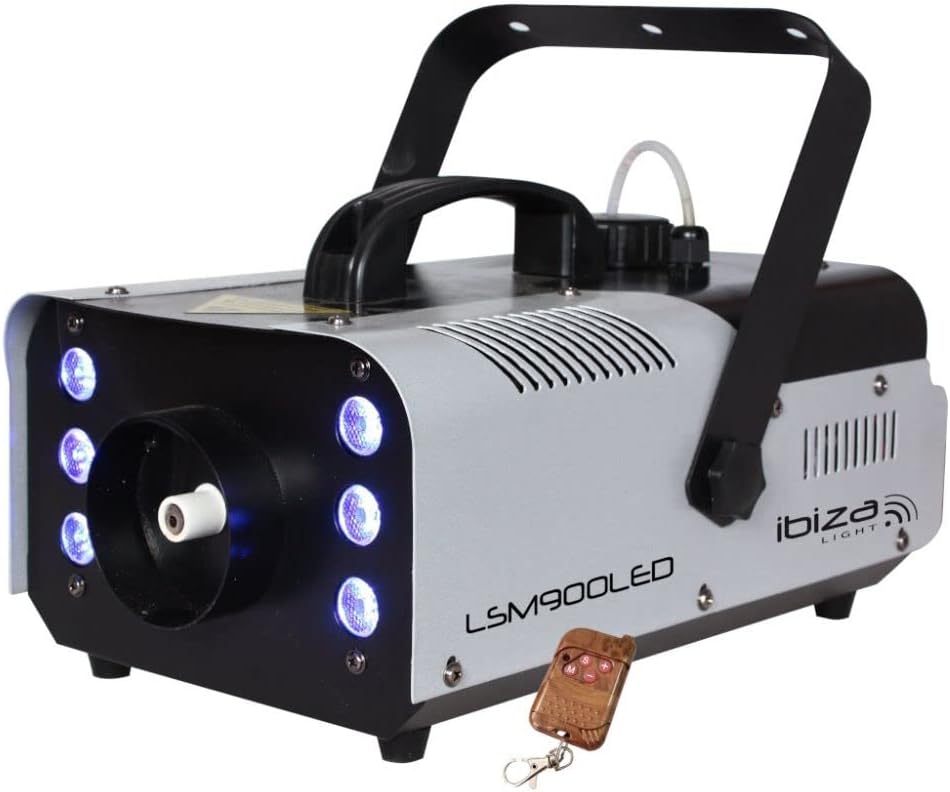MACHINE A FUMEE + 6X3W 3-EN-1 LED W/DMX LSM900LED