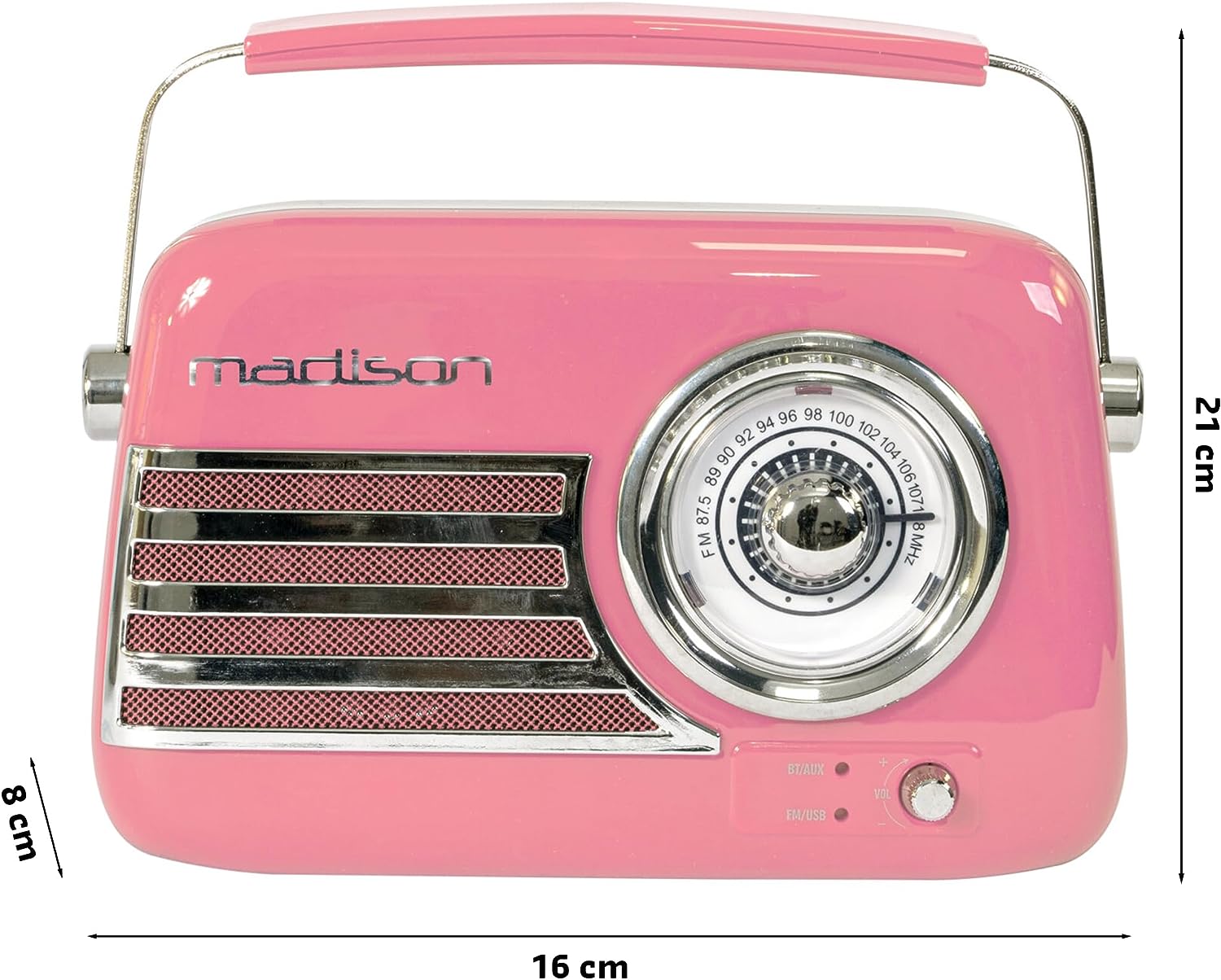 RADIO MADISON FREESOUND-VR40PINK