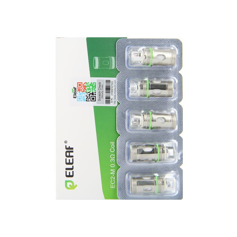 Pack de 5 resistances EC2 / EC2-M Eleaf