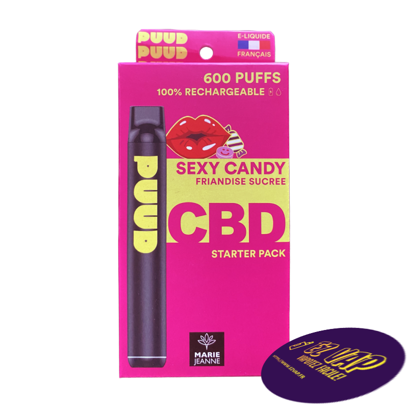 Kit PUUD CBD Sexy Candy à 500mg – Marie Jeanne