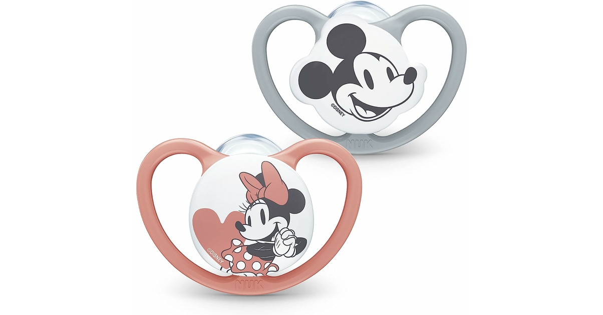 NUK Disney Space Mikey Mouse 6-18 meses Silicona sin BPA