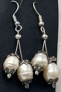 Boucles d'oreilles Perles d'eau douce