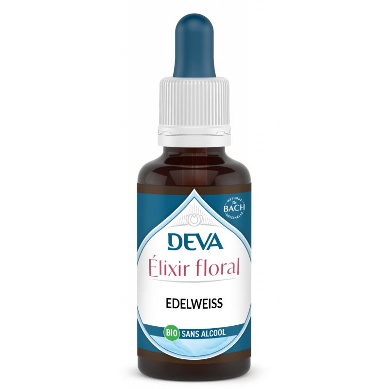 edelweiss - Elixir floral - Deva - 30ml - Sans alcool