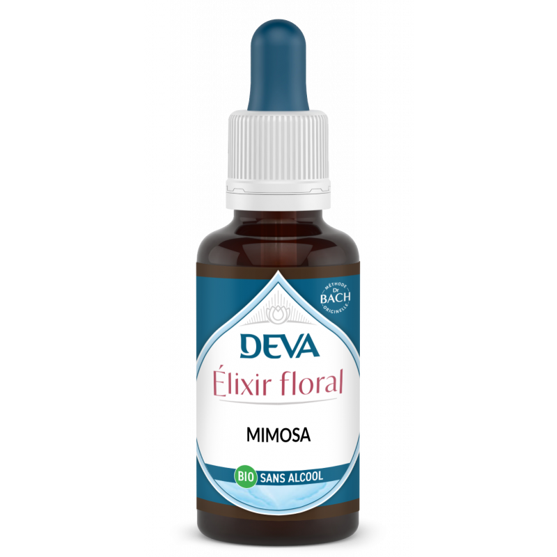 mimosa - Elixir floral - Deva - 30ml - Sans alcool