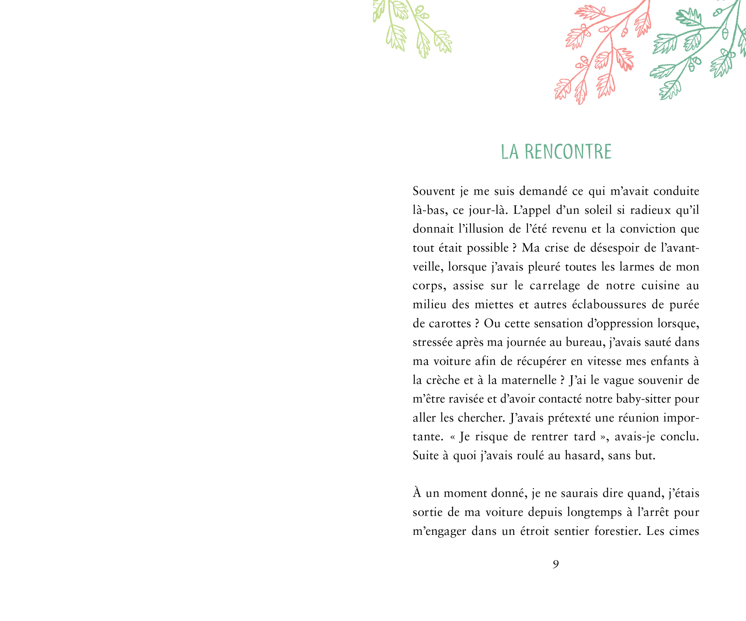 La forêt quatre questions la vie et moi page