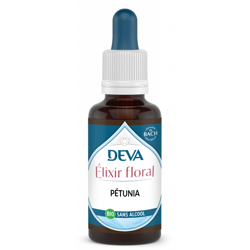 petunia - Elixir floral - Deva - 30ml - Sans alcool