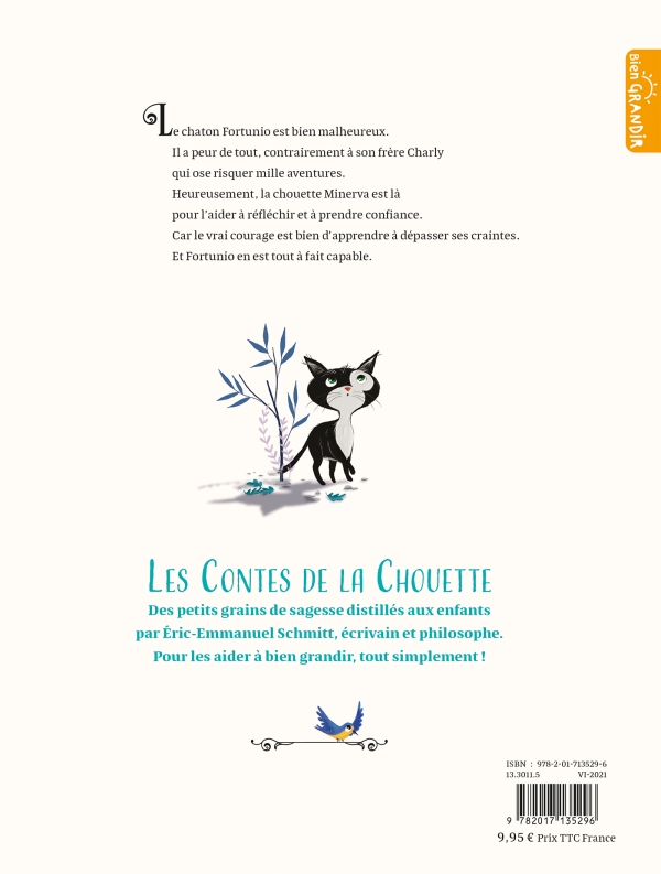 Les contes de la chouette le chaton qui avait peur de tout page